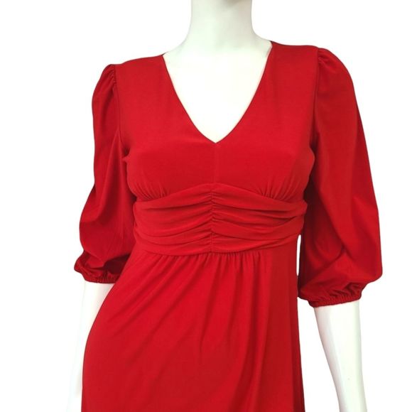 NY Collection V Neck Dress XS - Picture 5 of 9